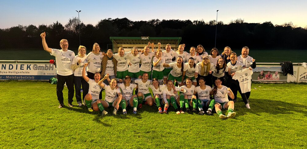 Bezirksliga-Meister! SG Heiligenfelde/Bassum steigt in die Landesliga auf