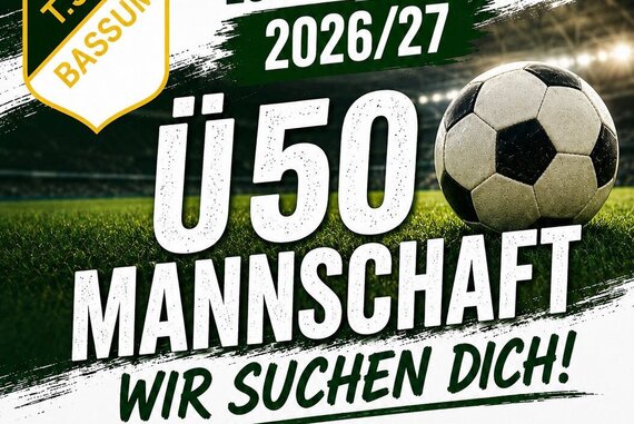 TSV Bassum gründet Ü50-Mannschaft zur Saison 2026/27