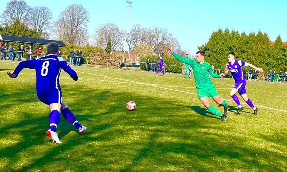 Letzter Test 1:1 gegen Bruchhausen/Vilsen