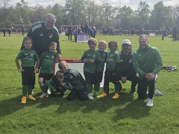 Unsere Kleinsten mit viel Spaß beim Turnier in Stuhr