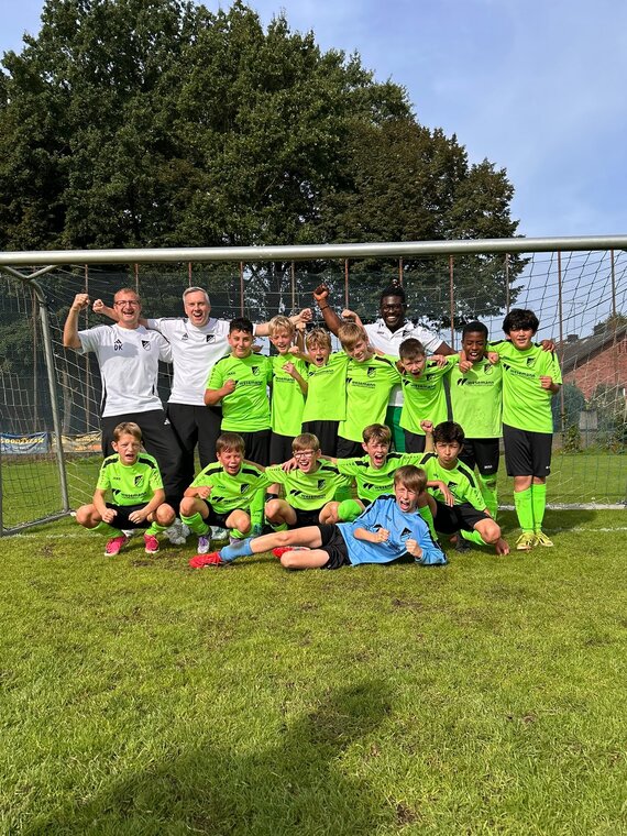 U12 II feiert Pokalsieg und zieht in die nächste Runde ein!