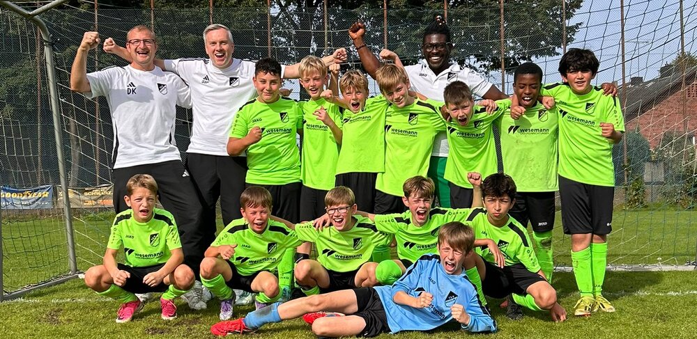 U12 II feiert Pokalsieg und zieht in die nächste Runde ein!