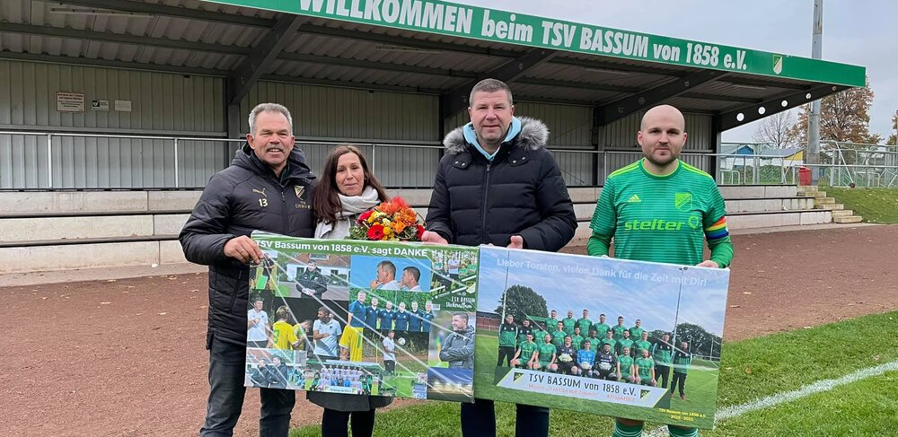 Verabschiedung unseres Trainers Torsten Klein