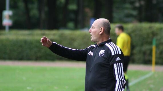Unser Trainer Martin Werner sieht in der Abstiegsrunde gute Chancen für sein TEAM