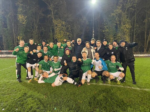 2. Herren verabschiedet sich mit einem Kantersieg im Pokal in die Winterpause
