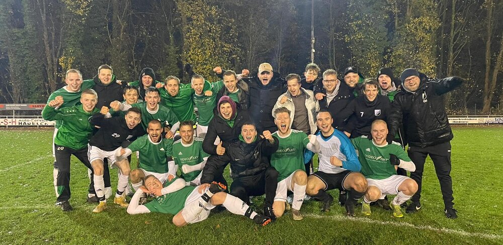 2. Herren verabschiedet sich mit einem Kantersieg im Pokal in die Winterpause