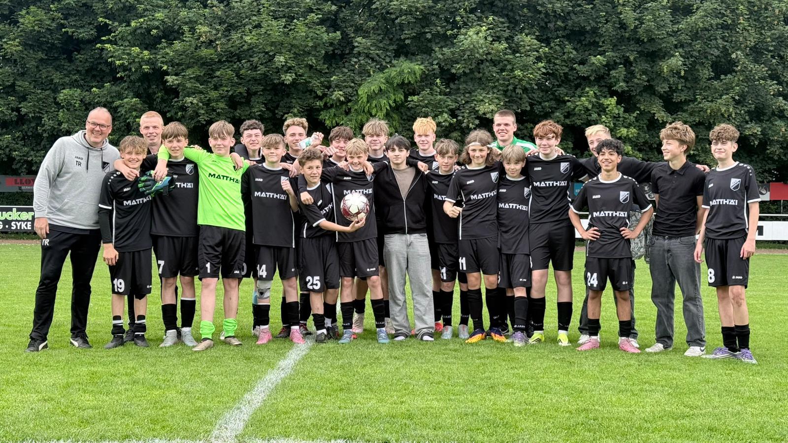 Unsere U15 beendet die Saison mit einem deutlichen Sieg!